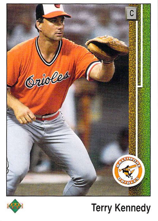 1989 Upper Deck #469 Terry Kennedy VG Baltimore Orioles 