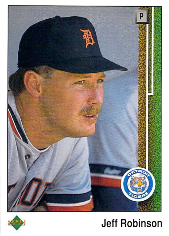 1989 Upper Deck #472 Jeff Robinson VG Detroit Tigers 