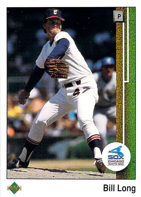 1989 Upper Deck #499 Bill Long UER VG Chicago White Sox 