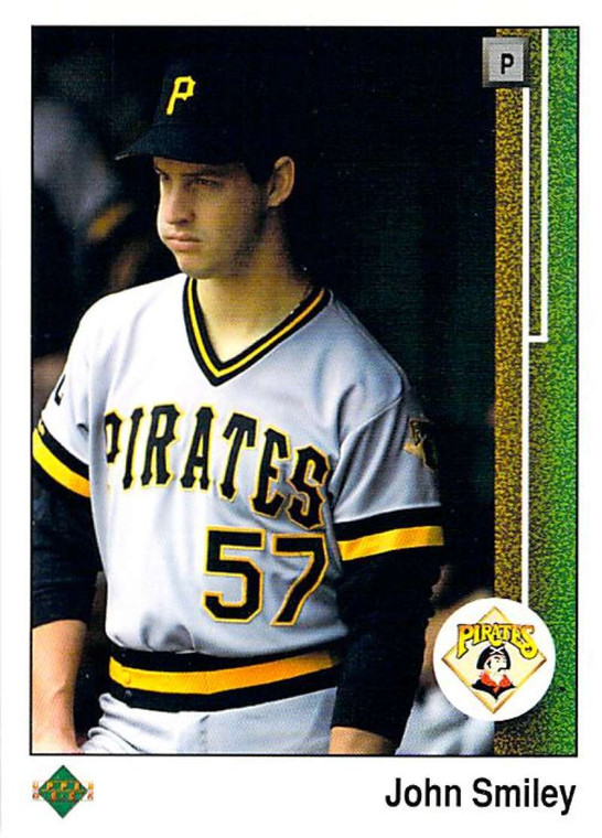 1989 Upper Deck #516 John Smiley VG Pittsburgh Pirates 