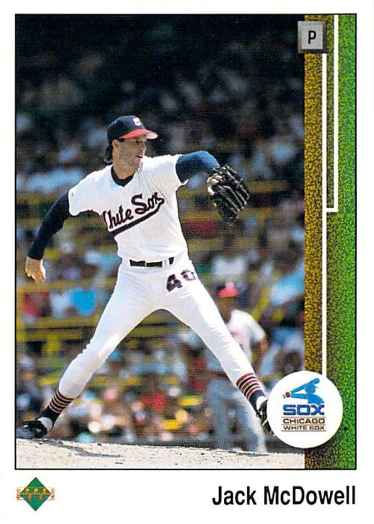 1989 Upper Deck #530 Jack McDowell VG Chicago White Sox 