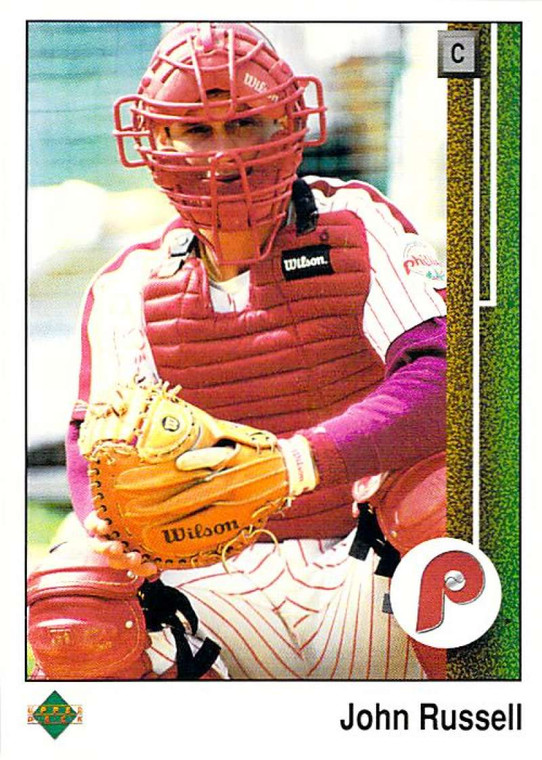 1989 Upper Deck #532 John Russell VG Philadelphia Phillies 
