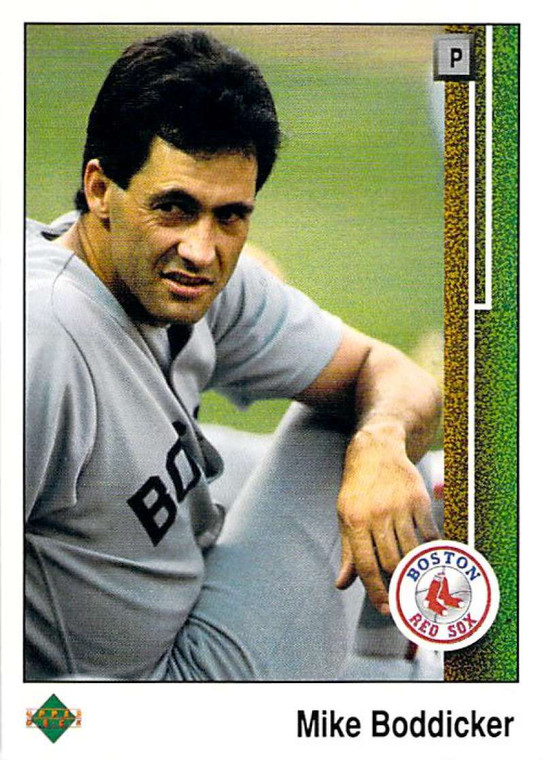 1989 Upper Deck #542 Mike Boddicker VG Boston Red Sox 