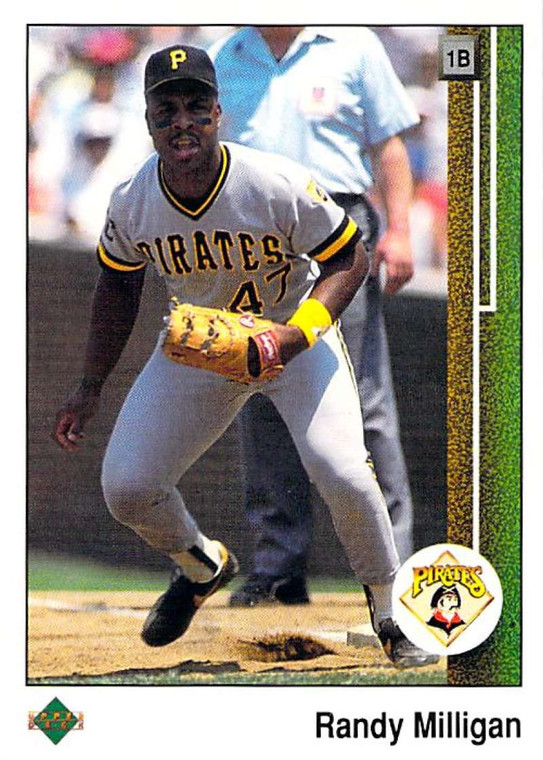 1989 Upper Deck #559 Randy Milligan VG Pittsburgh Pirates 