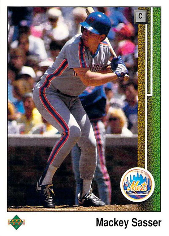 1989 Upper Deck #561 Mackey Sasser VG New York Mets 