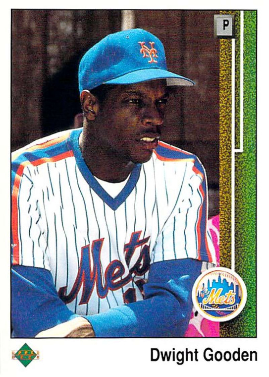 1989 Upper Deck #565 Dwight Gooden VG New York Mets 