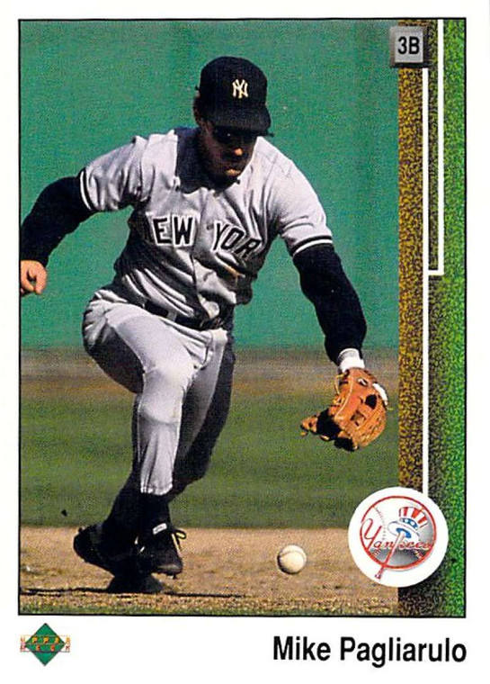 1989 Upper Deck #569 Mike Pagliarulo VG New York Yankees 