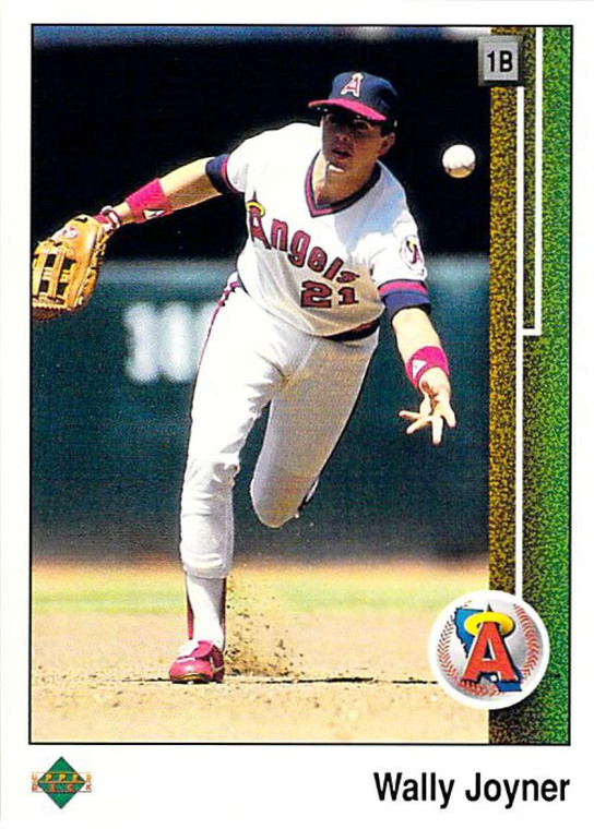 1989 Upper Deck #573 Wally Joyner VG California Angels 