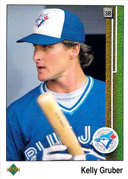 1989 Upper Deck #575 Kelly Gruber VG Toronto Blue Jays 