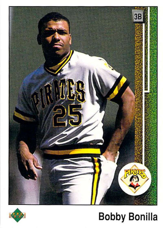 1989 Upper Deck #578 Bobby Bonilla UER VG Pittsburgh Pirates 