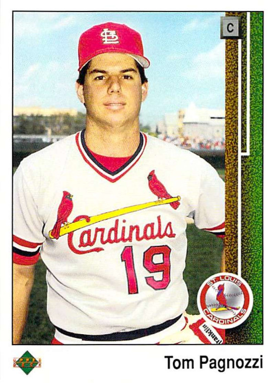 1989 Upper Deck #602 Tom Pagnozzi VG St. Louis Cardinals 