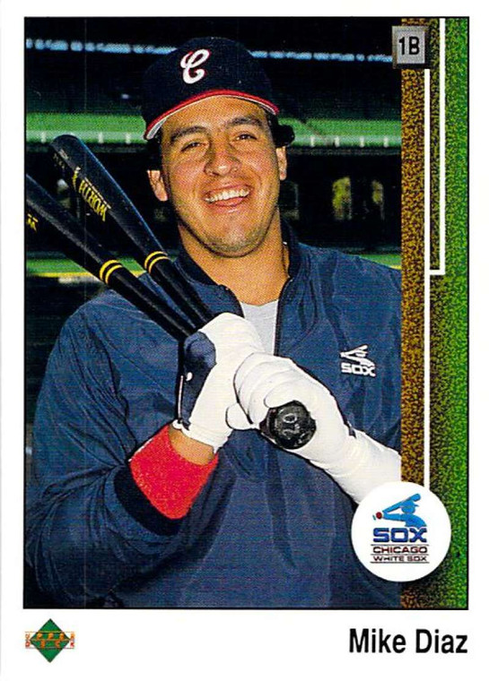 1989 Upper Deck #606 Mike Diaz VG Chicago White Sox 
