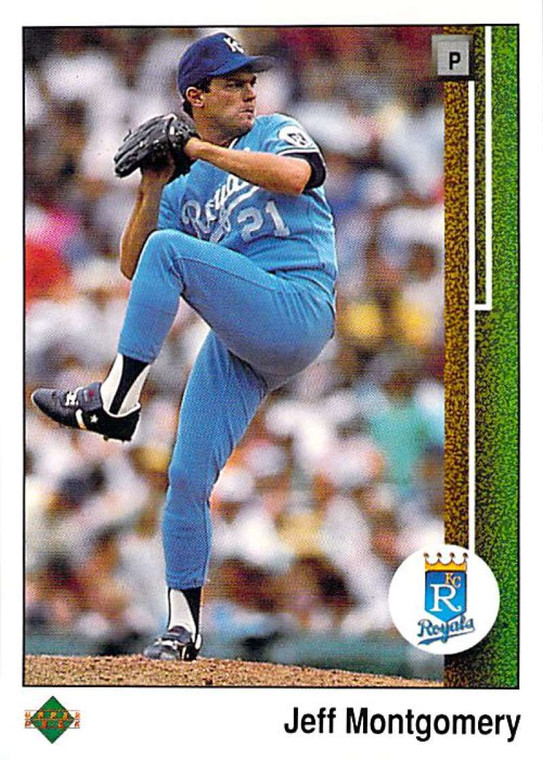 1989 Upper Deck #618 Jeff Montgomery VG Kansas City Royals 