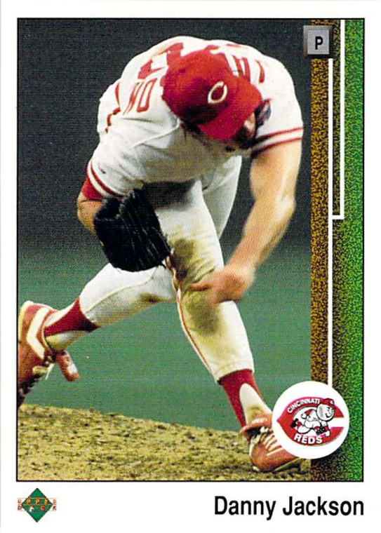 1989 Upper Deck #640 Danny Jackson VG Cincinnati Reds 