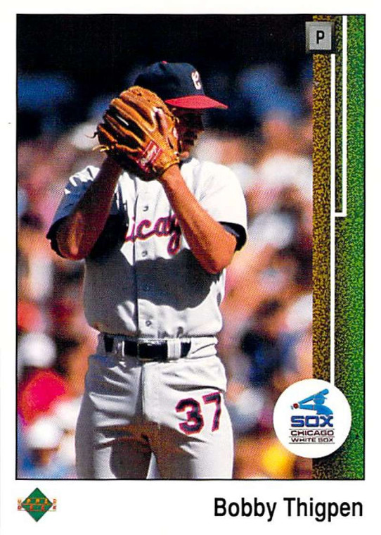 1989 Upper Deck #647 Bobby Thigpen VG Chicago White Sox 
