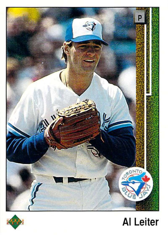 1989 Upper Deck #705 Al Leiter VG Toronto Blue Jays 