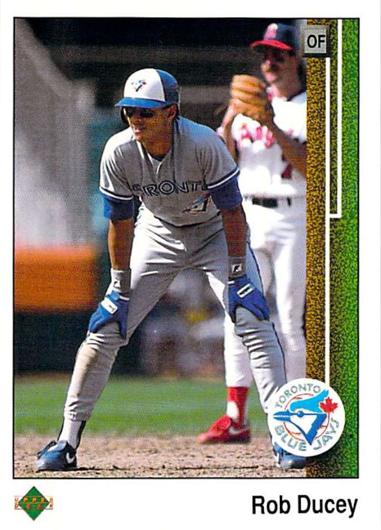 1989 Upper Deck #721 Rob Ducey VG Toronto Blue Jays 
