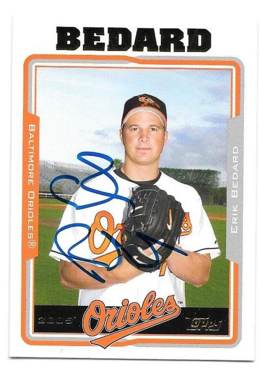 Erik Bedard Autographed 2005 Topps #593