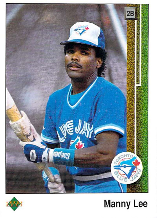 1989 Upper Deck #271 Manuel Lee VG Toronto Blue Jays 