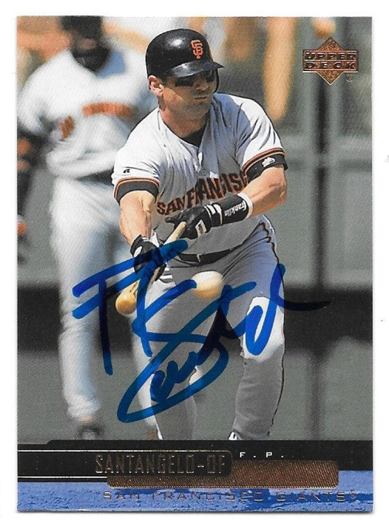 F.P. Santangelo Autographed 2000 Upper Deck #224