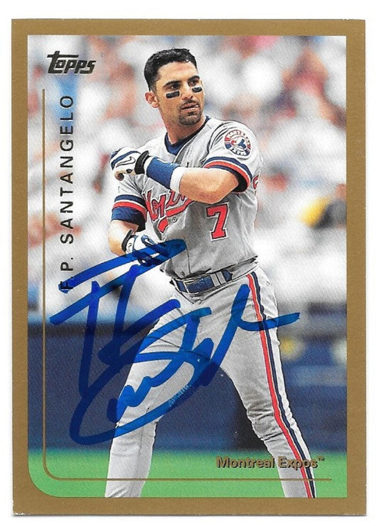 F.P. Santangelo Autographed 1999 Topps #77