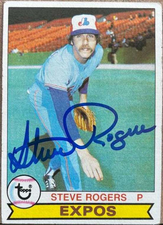 Steve Rogers Autographed 1979 Topps #235