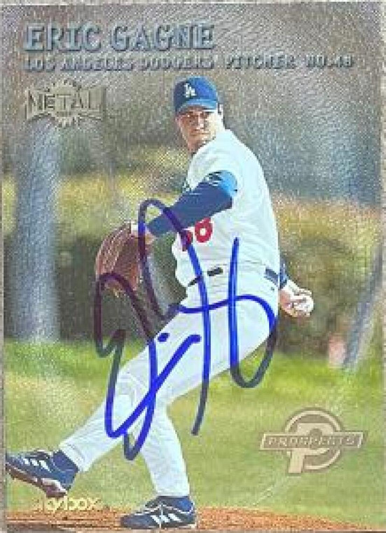 Eric Gagne Autographed 2000 Metal #241