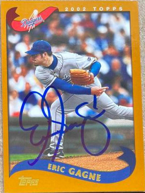 Eric Gagne Autographed 2002 Topps #238