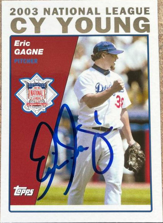 Eric Gagne Autographed 2004 Topps #715