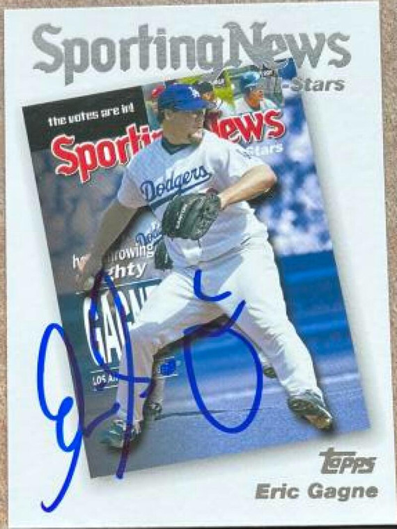 Eric Gagne Autographed 2004 Topps #726