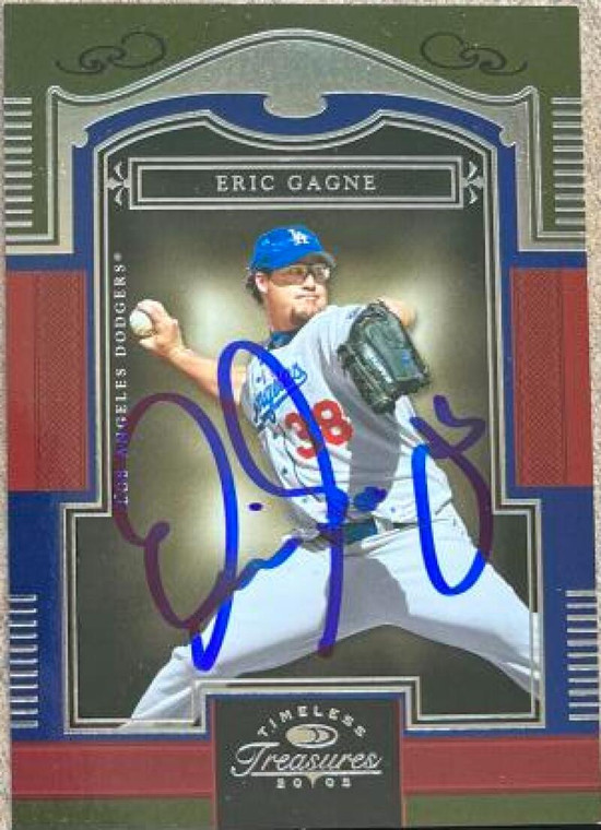 Eric Gagne Autographed 2005 Donruss Timless Treasures #70 LE/799