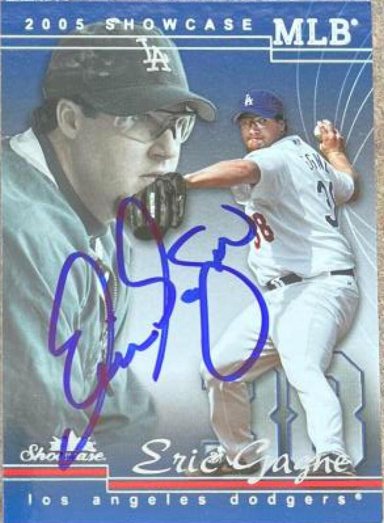 Eric Gagne Autographed 2005 Fleer Showcase #52