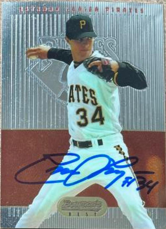 Esteban Loaiza Autographed 1995 Bowman's Best #82