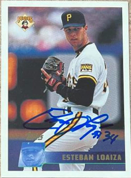 Esteban Loaiza Autographed 1996 Topps #172