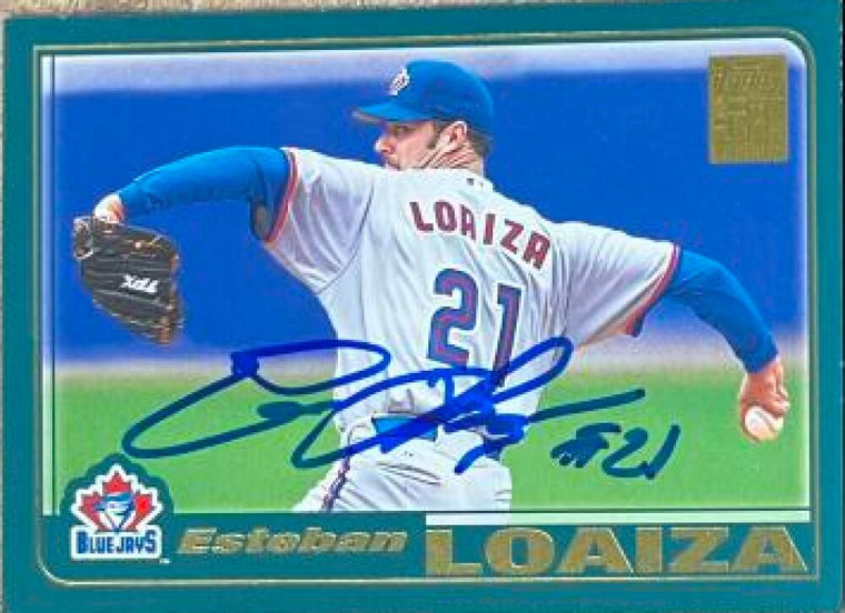 Esteban Loaiza Autographed 2001 Topps #513