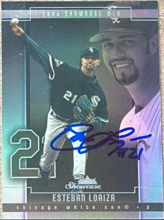 Esteban Loaiza Autographed 2004 Fleer Showcase #83