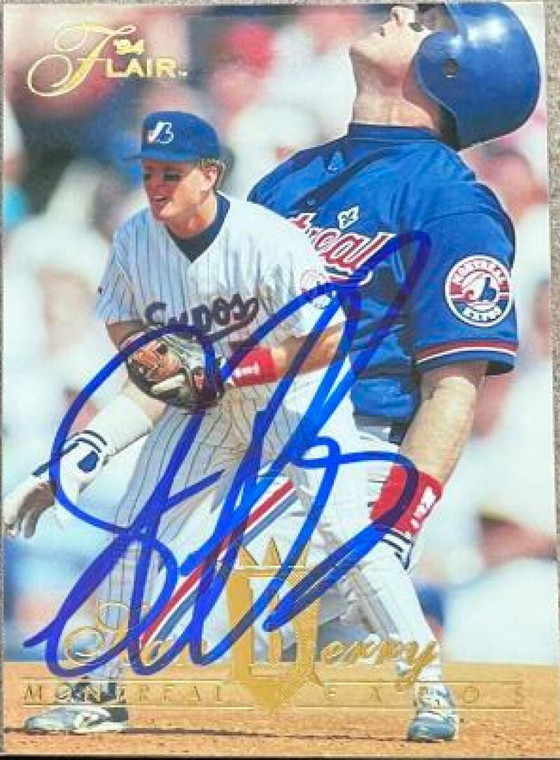 Sean Berry Autographed 1994 Flair #186