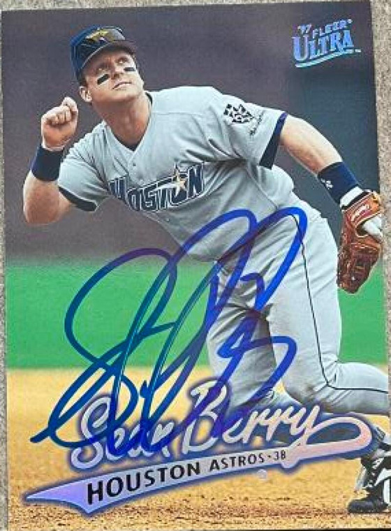 Sean Berry Autographed 1997 Fleer Ultra #206