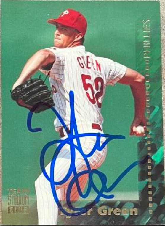 Tyler Green Autographed 1994 Stadium Club Team #239