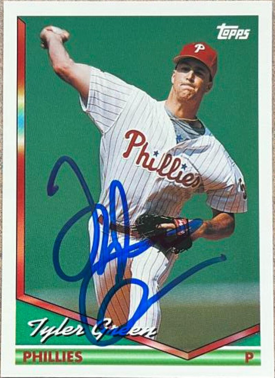 Tyler Green Autographed 1994 Topps #294