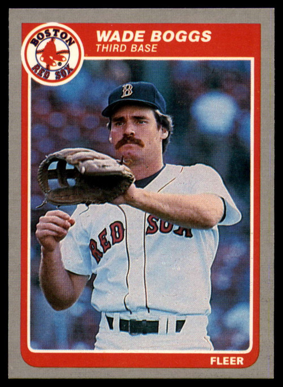 1985 Fleer #151 Wade Boggs VG Boston Red Sox 