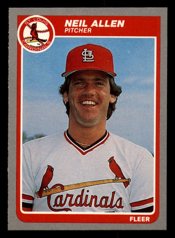 1985 Fleer #219 Neil Allen VG St. Louis Cardinals 