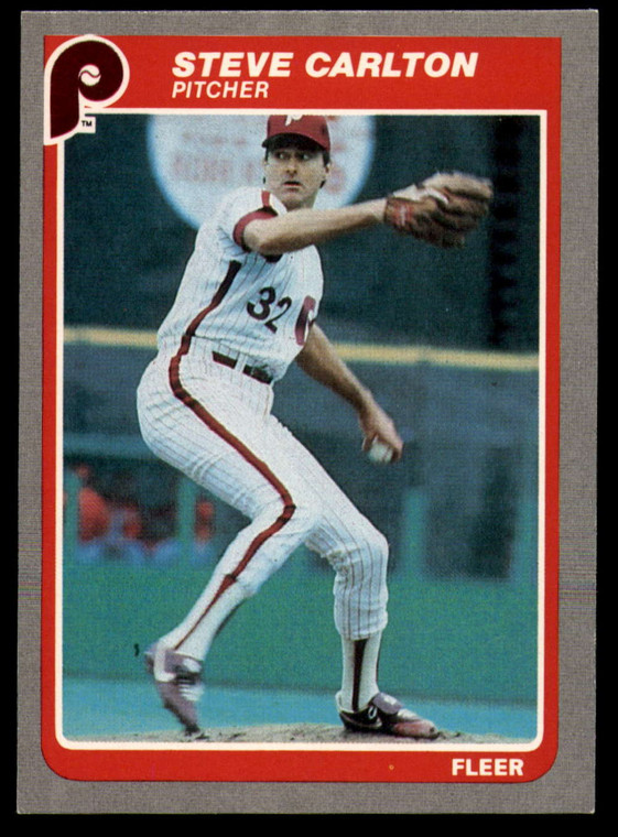 1985 Fleer #246 Steve Carlton VG Philadelphia Phillies 