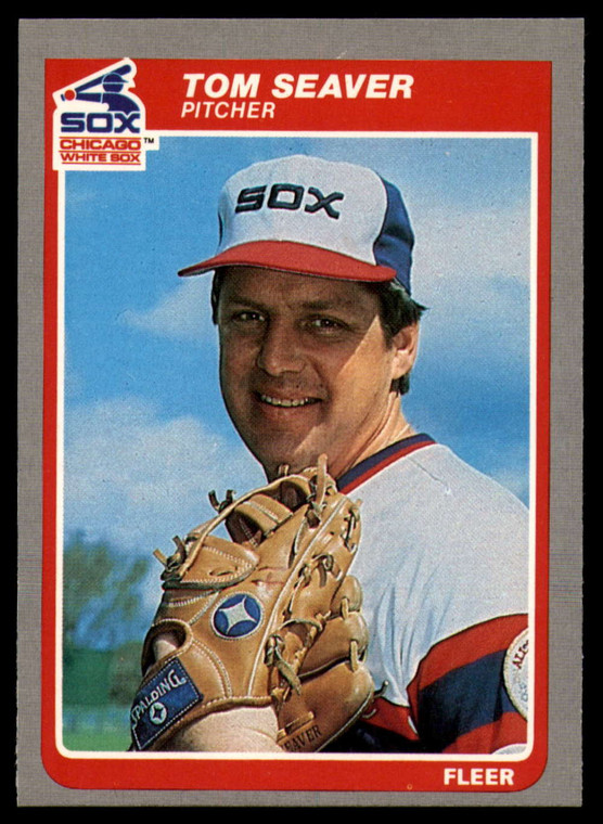1985 Fleer #526 Tom Seaver VG Chicago White Sox 