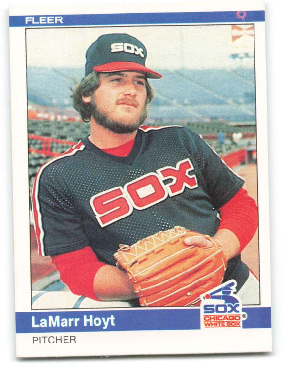 1984 Fleer #63 LaMarr Hoyt VG Chicago White Sox 