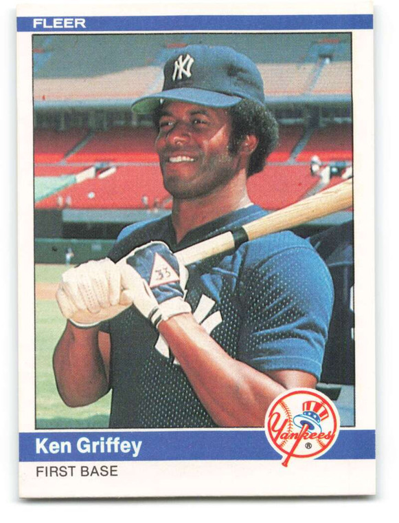 1984 Fleer #126 Ken Griffey Sr. VG New York Yankees 