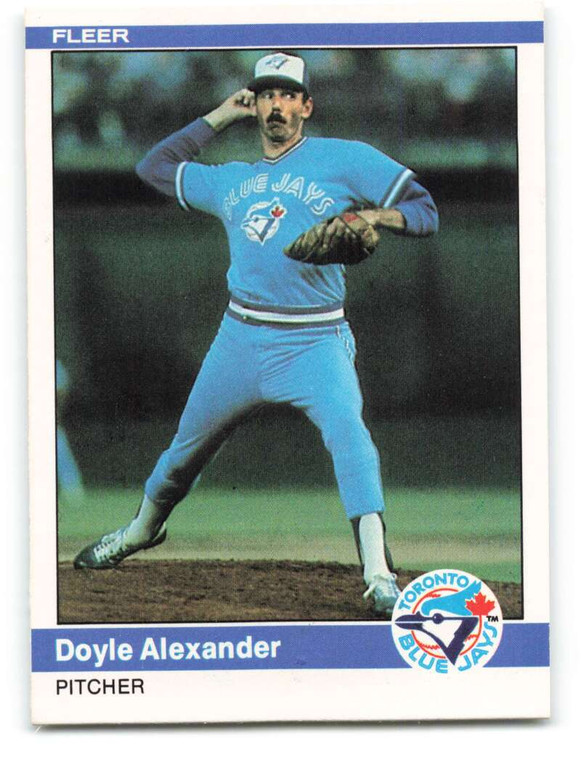 1984 Fleer #146 Doyle Alexander VG Toronto Blue Jays 