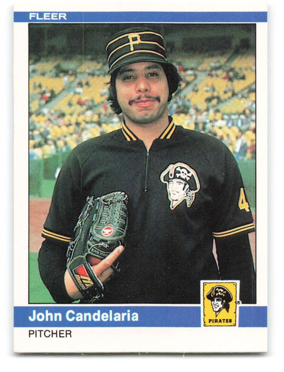 1984 Fleer #247 John Candelaria VG Pittsburgh Pirates 