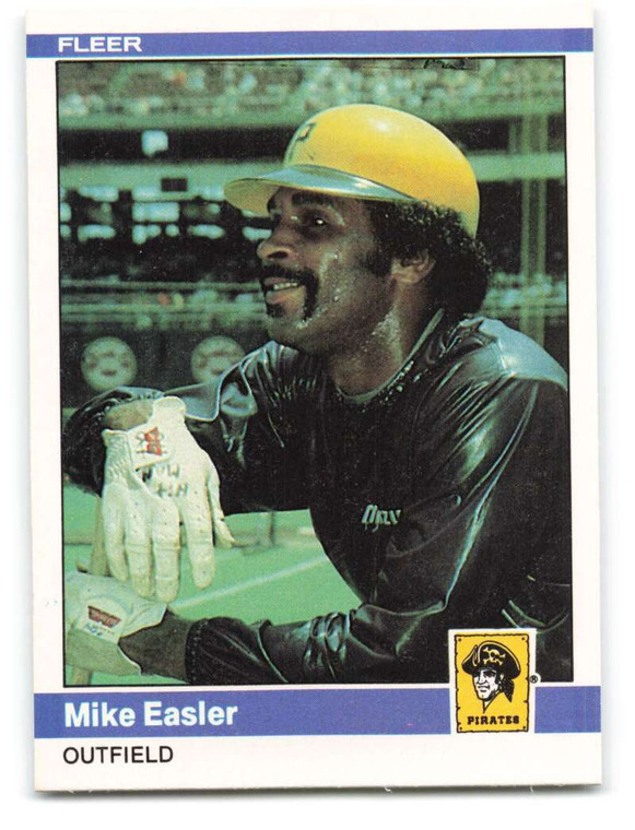 1984 Fleer #249 Mike Easler VG Pittsburgh Pirates 