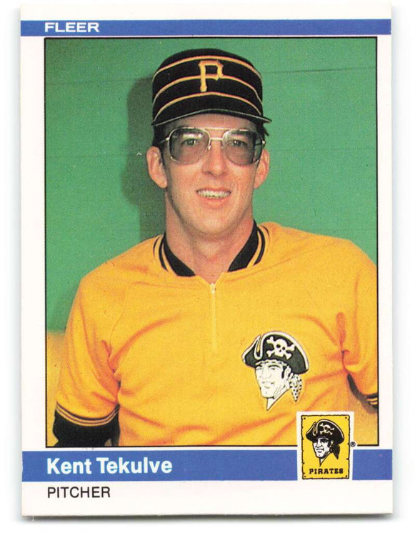 1984 Fleer #265 Kent Tekulve VG Pittsburgh Pirates 